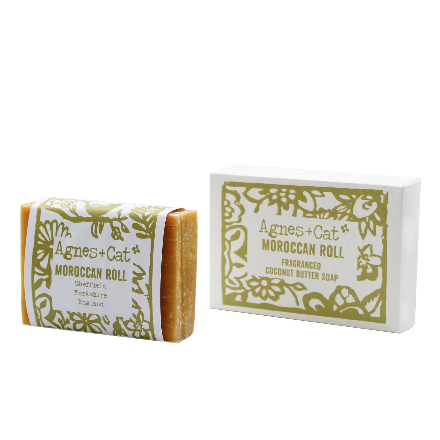 140g Coconut Butter Soap - Moroccan Roll