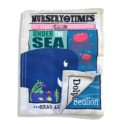 Nursery Times Crinkly Newspaper - Under the Sea