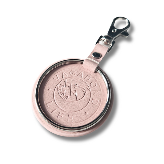 Vagabond Life Keychain - Pink