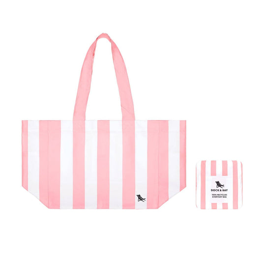 Dock & Bay Everyday Tote Bag, Malibu Pink - Medium