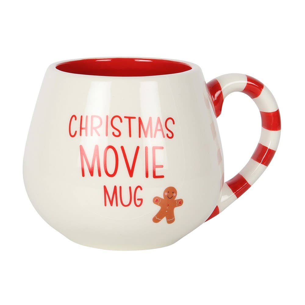 Christmas Movie Rounded Gingerbread Man Mug