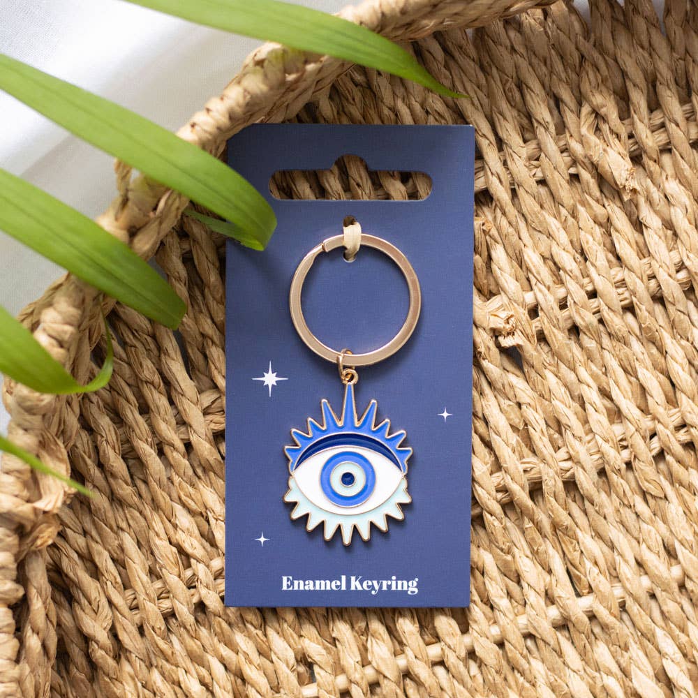 All Seeing Eye Keyring