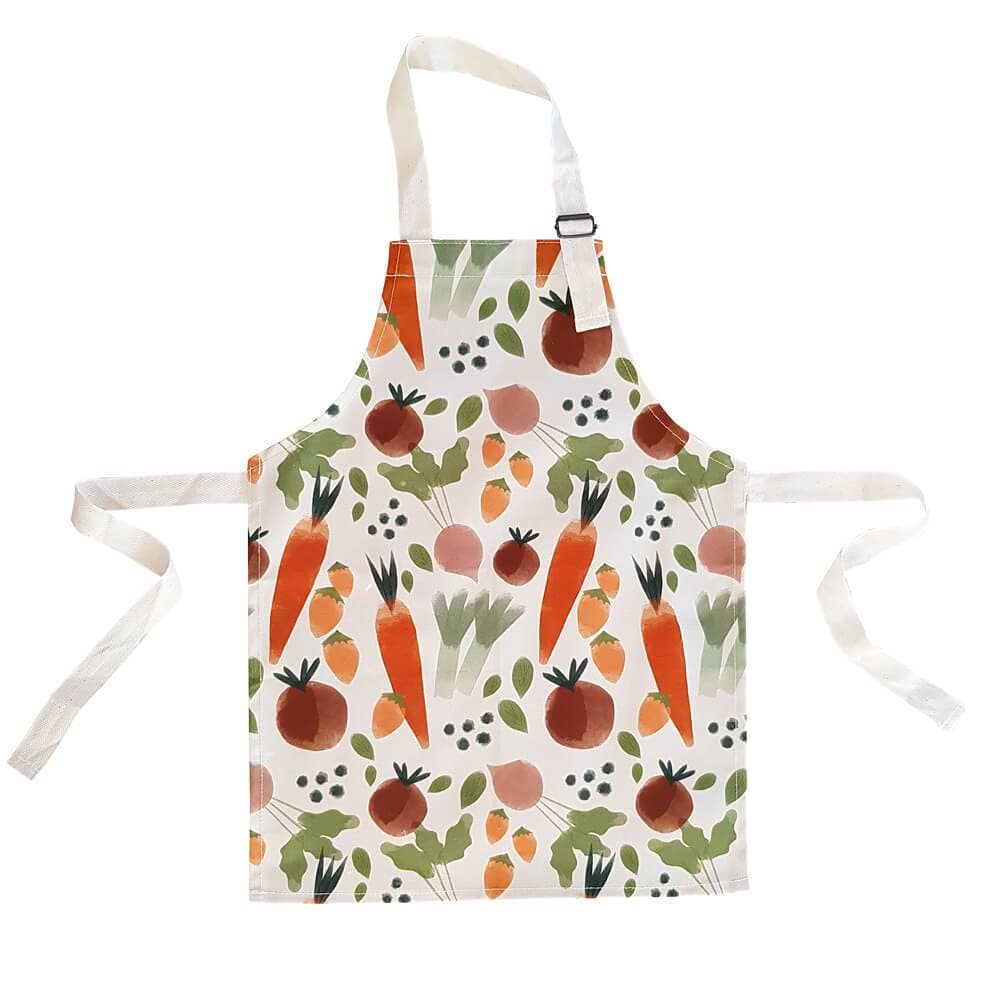 Veggie Print Children's Apron