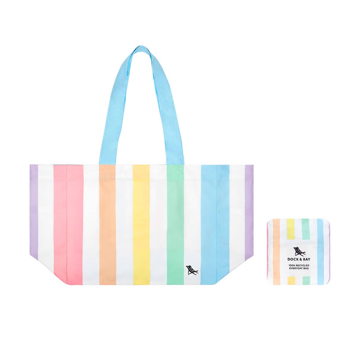 Dock & Bay Everyday Tote Bag, Unicorn Waves - Medium