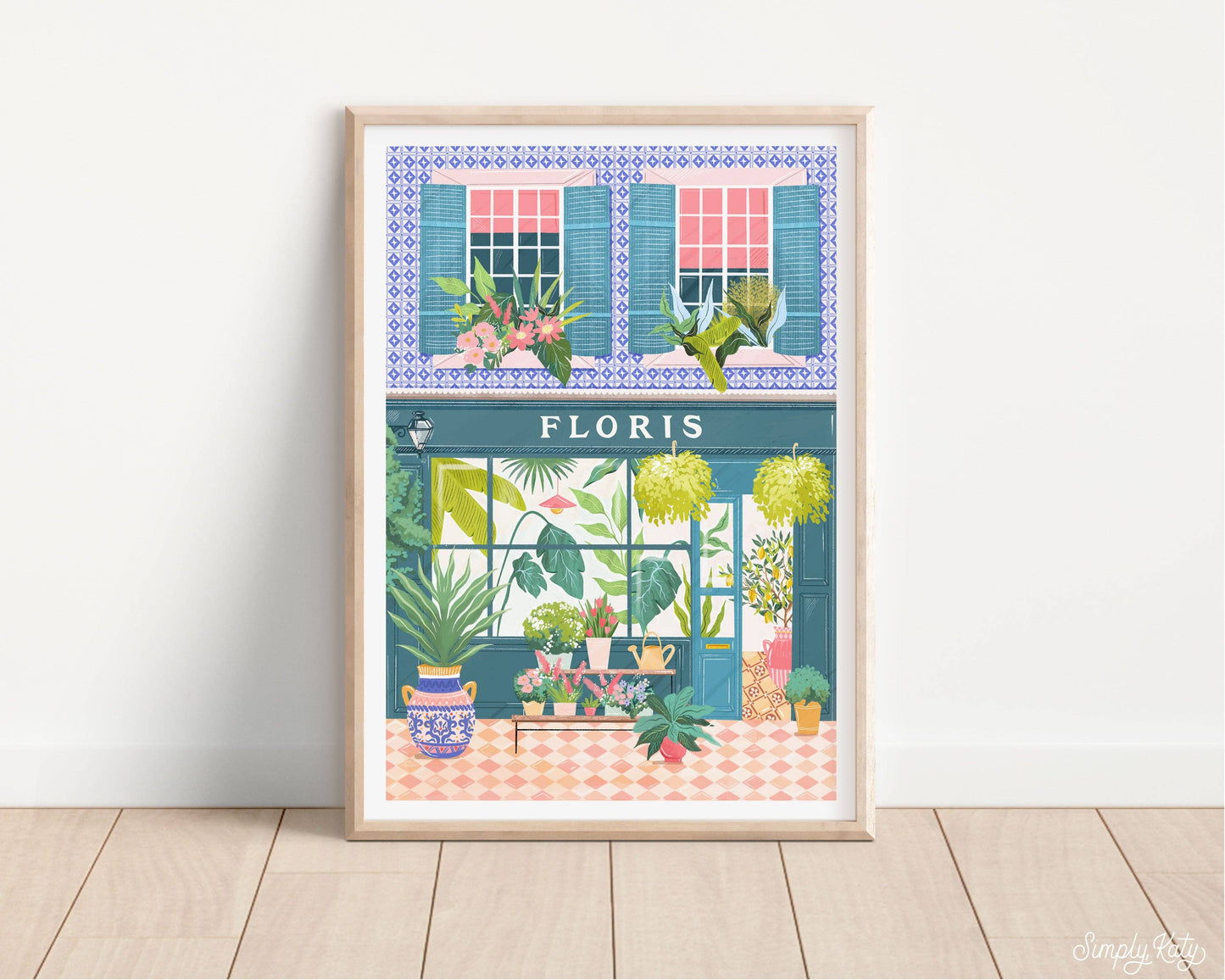 Florist Shop Print: A3