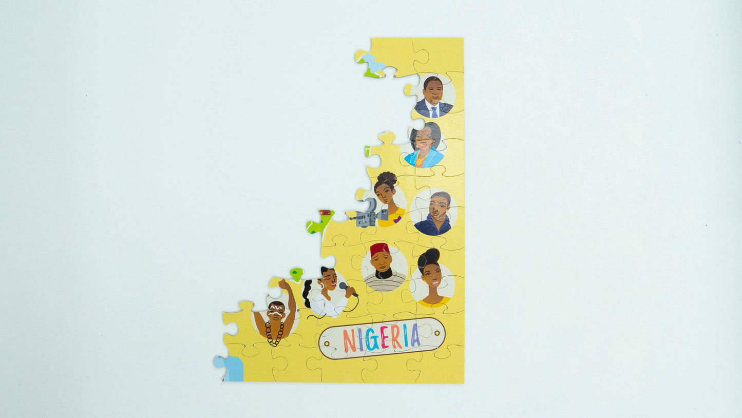 Nigeria Map Jigsaw Puzzle