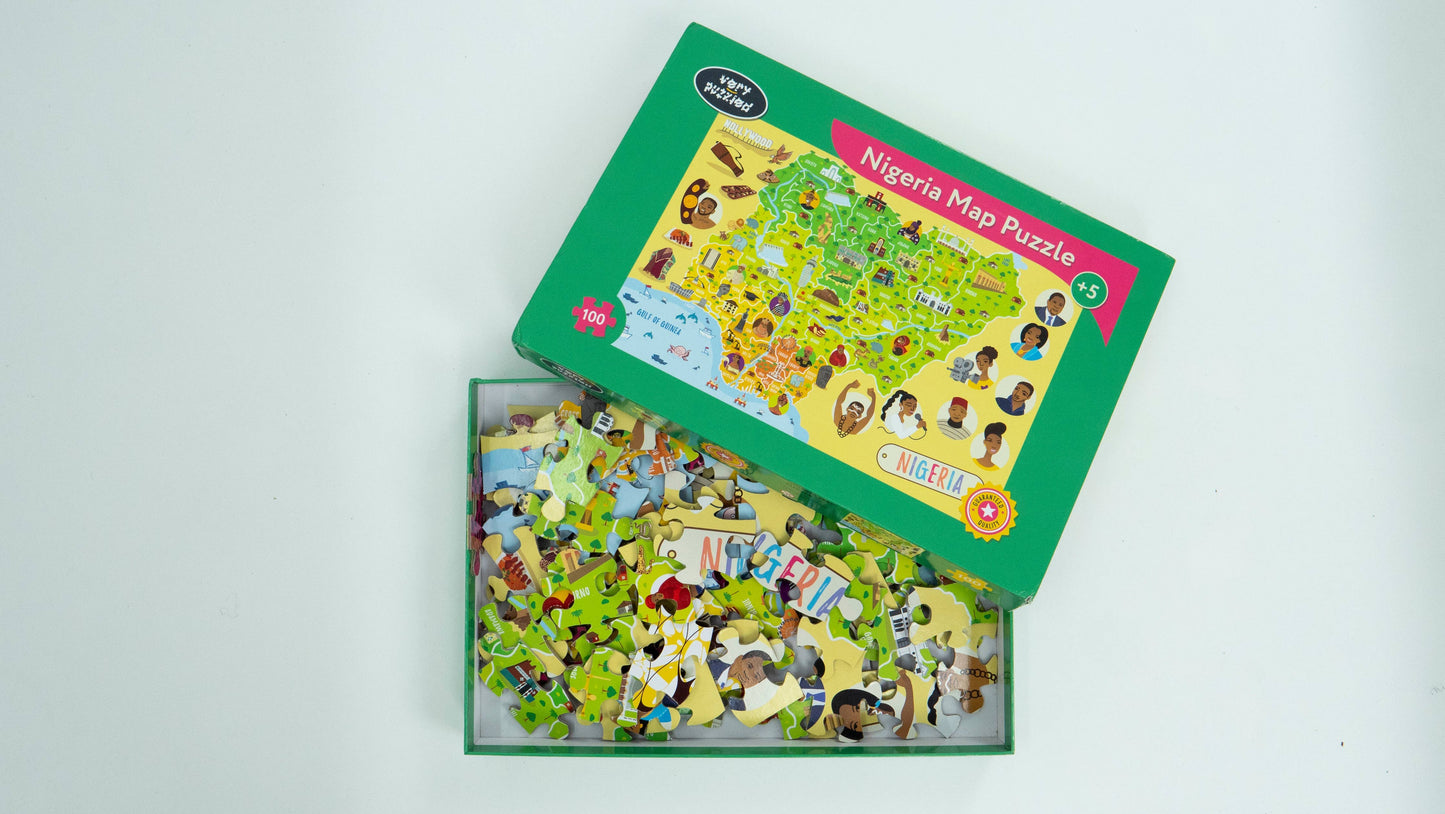 Nigeria Map Jigsaw Puzzle