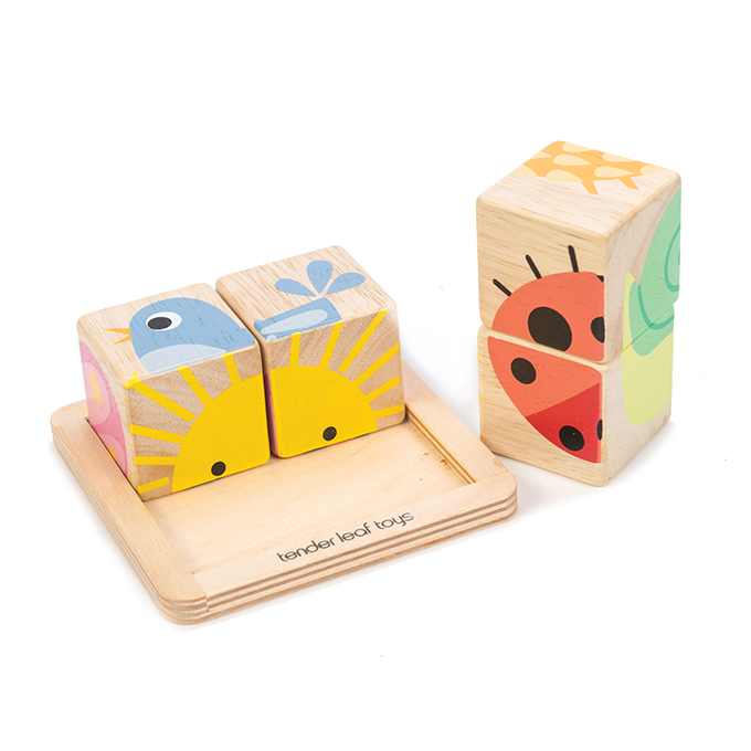 Wooden Baby Blocks Toy for Kids