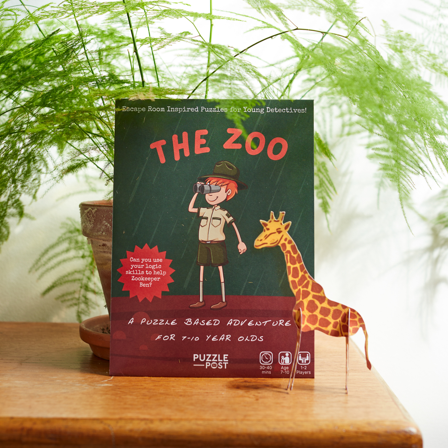 Puzzle Post Escape Game The Zoo