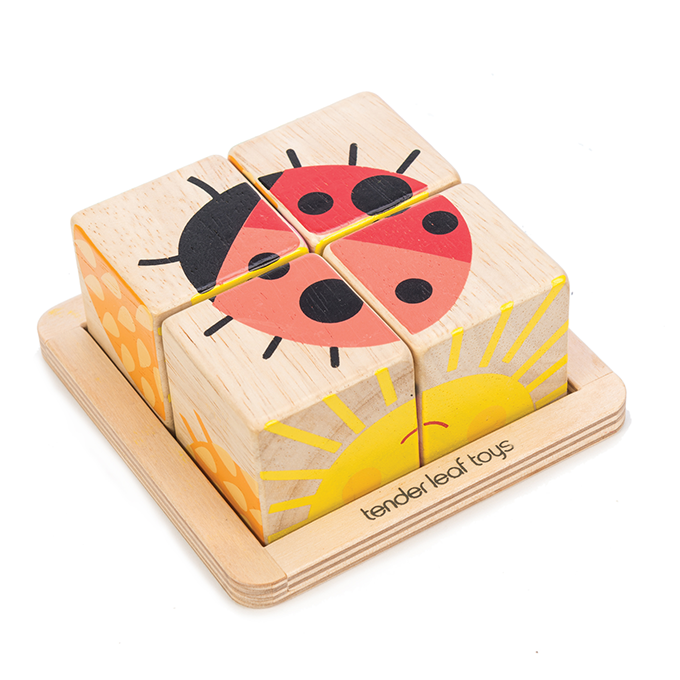 Wooden Baby Blocks Toy for Kids