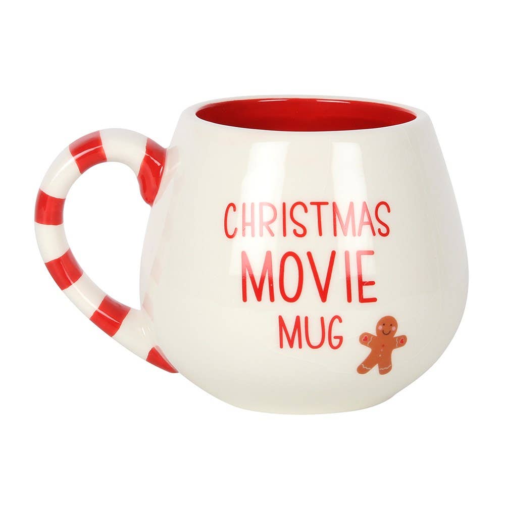 Christmas Movie Rounded Gingerbread Man Mug