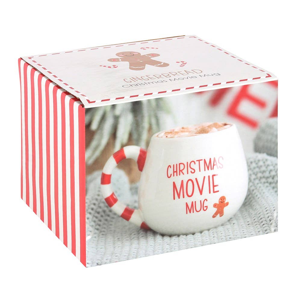 Christmas Movie Rounded Gingerbread Man Mug