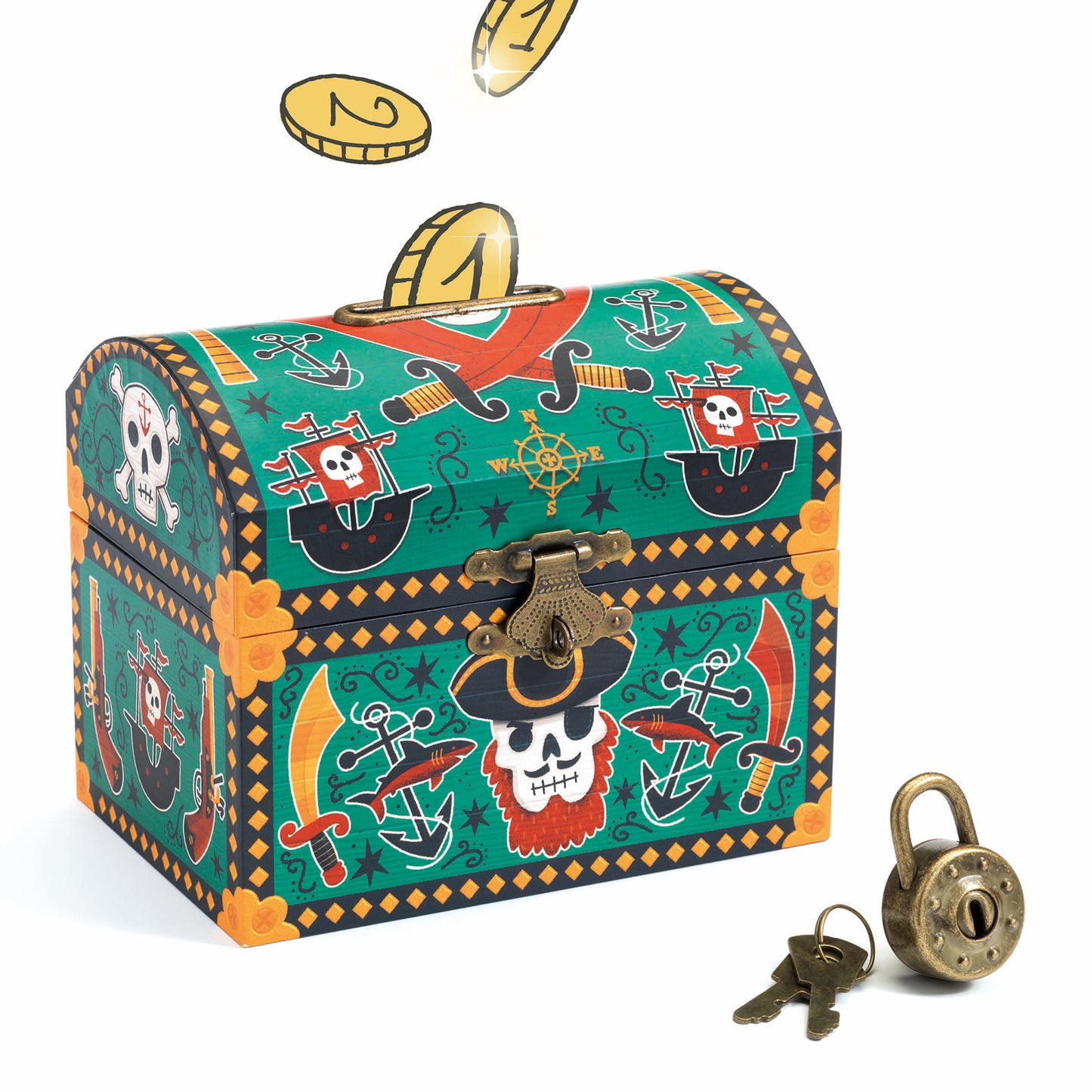 Djeco Pirate Money Box