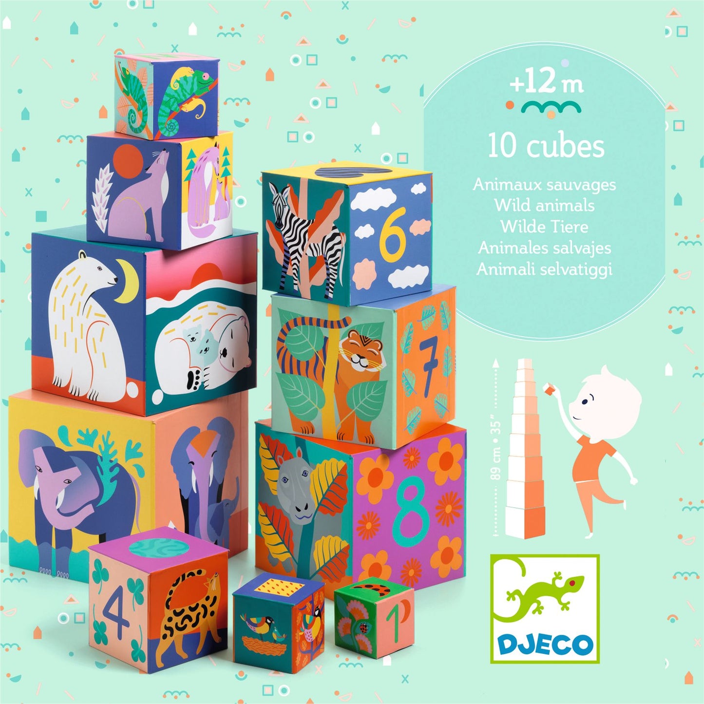 Djeco Stacking Cubes