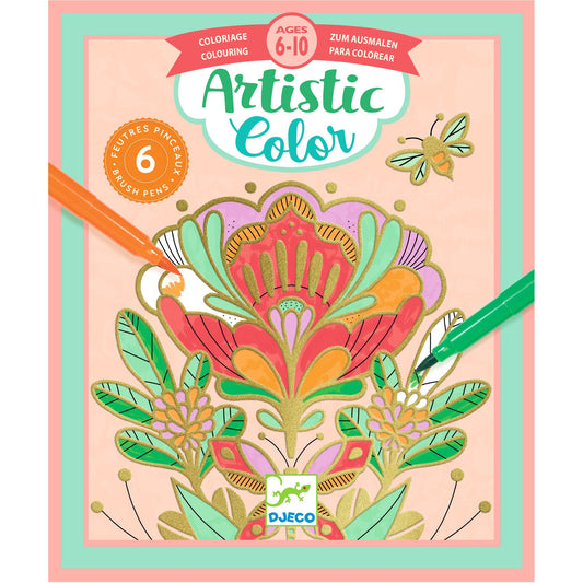 Djeco Artistic Colouring - Flowers