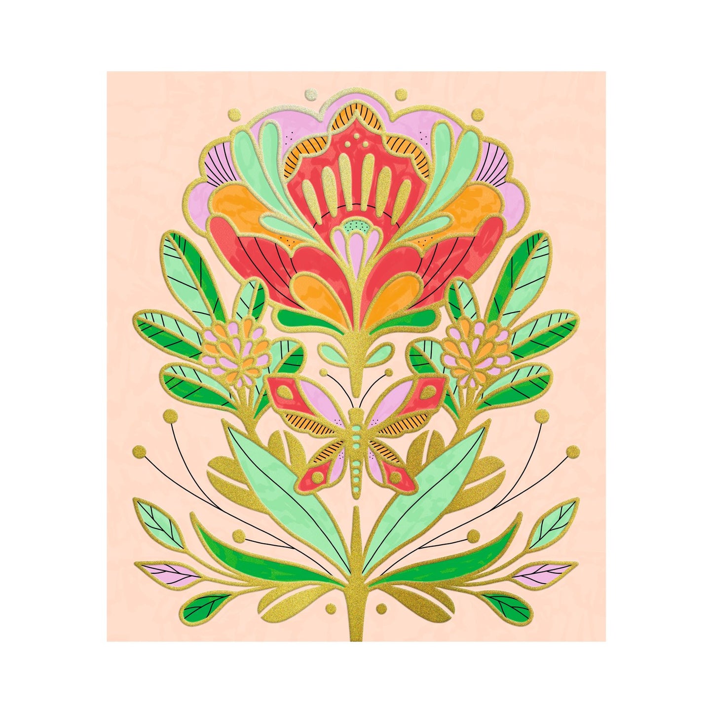 Djeco Artistic Colouring - Flowers