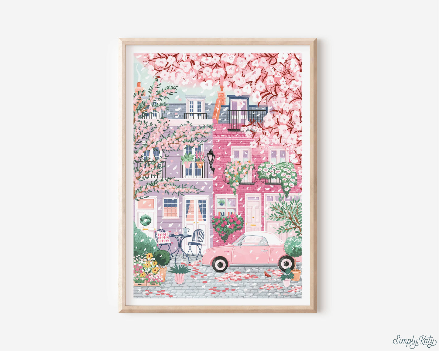 Notting Hill, London Print: A3