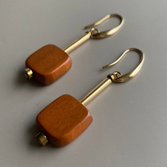 Gist Jewellery Wood Earrings