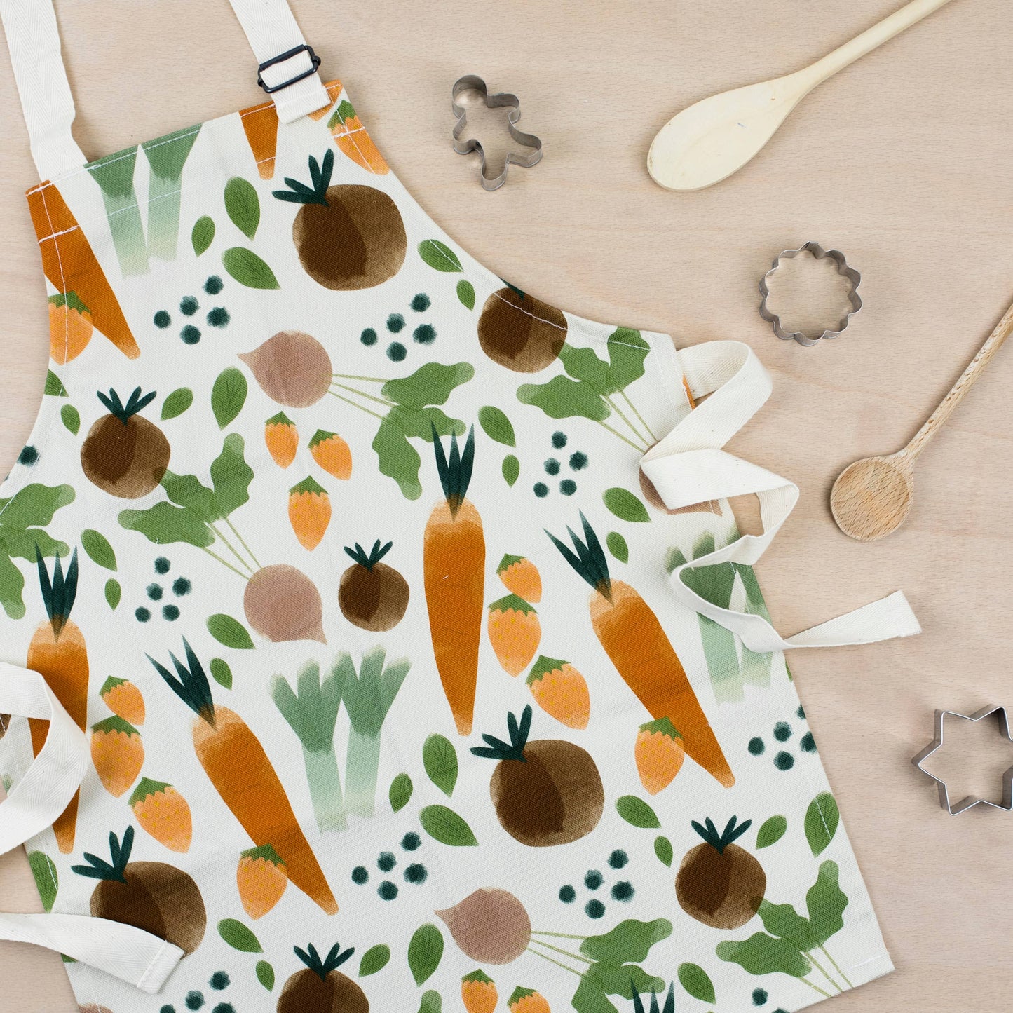 Veggie Print Children's Apron