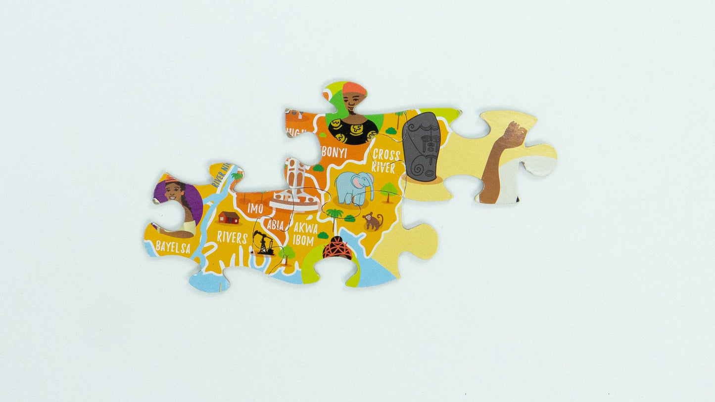 Nigeria Map Jigsaw Puzzle