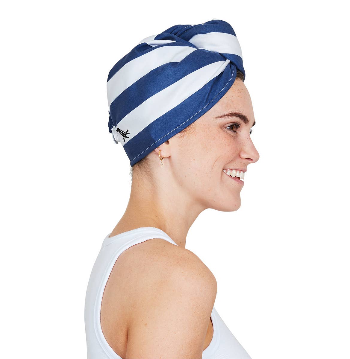 Dock & Bay Hair Wraps - Cabana - Whitsunday Blue: One Size