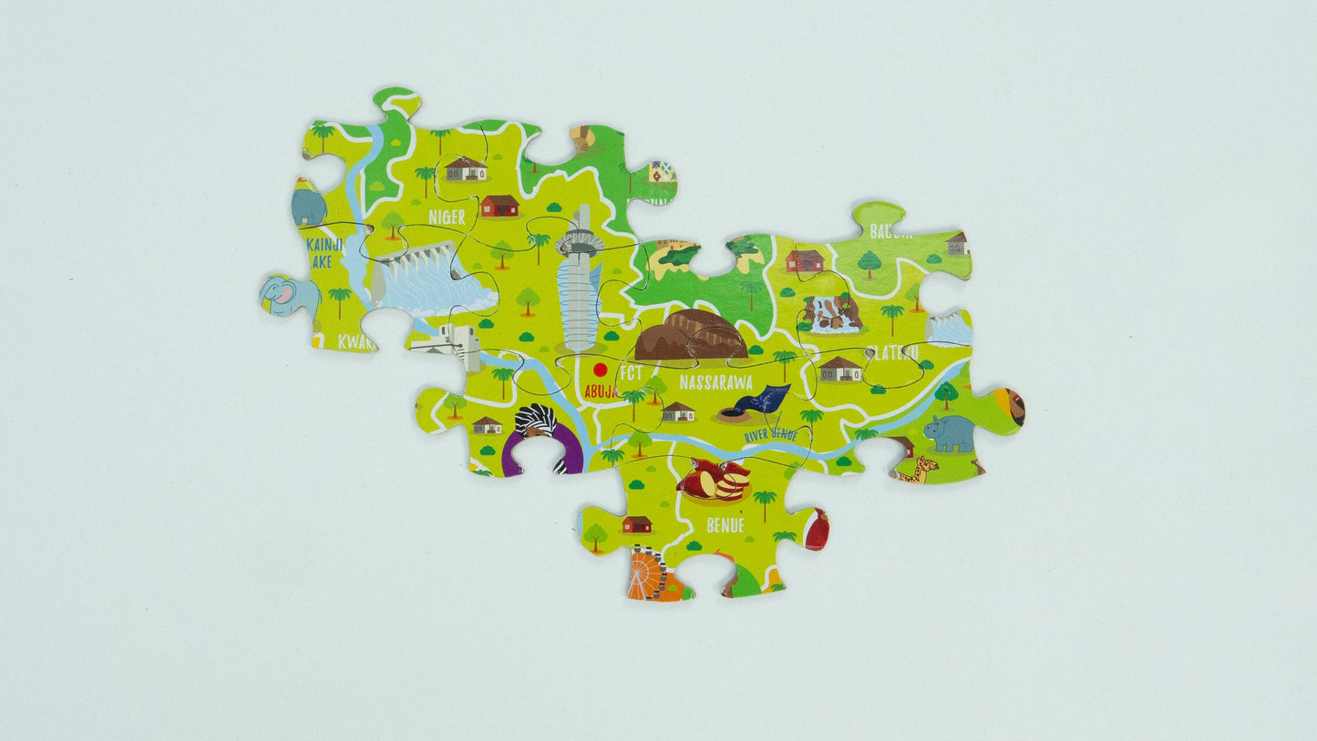 Nigeria Map Jigsaw Puzzle