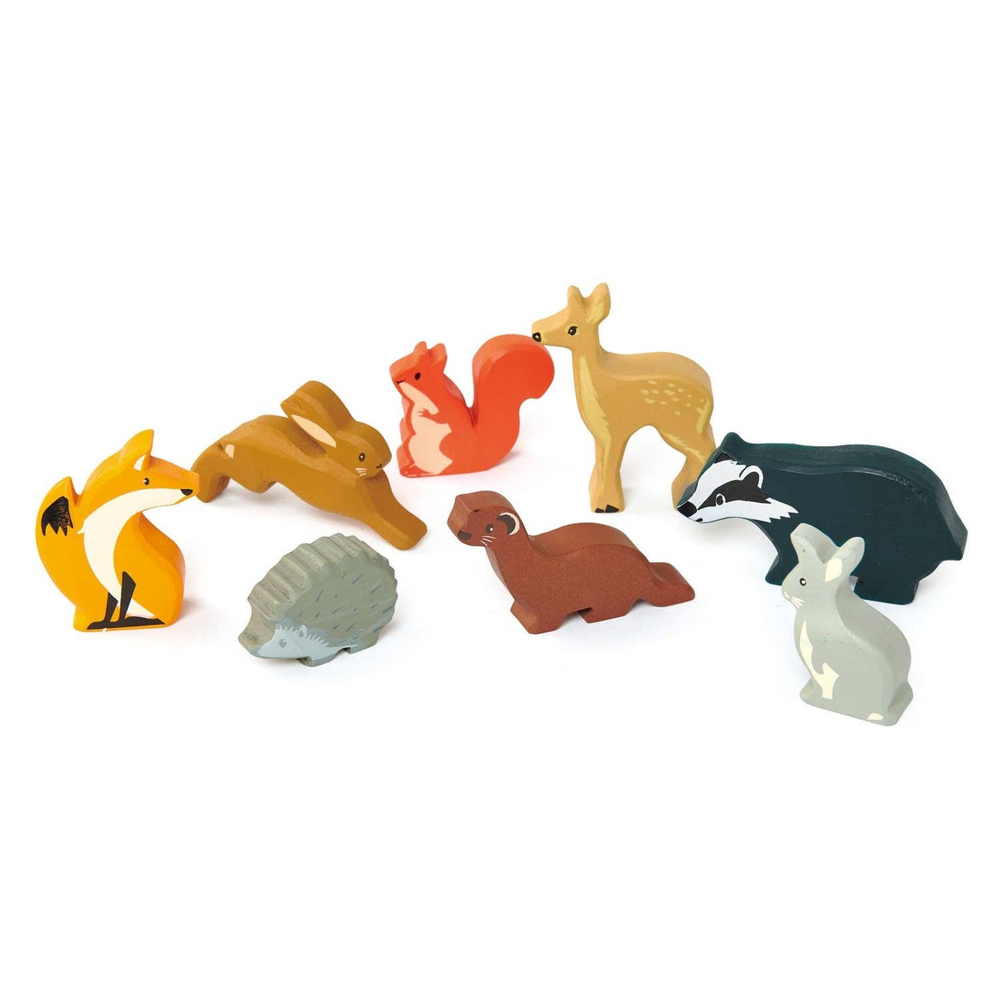 8 Woodland Animals & Shelf