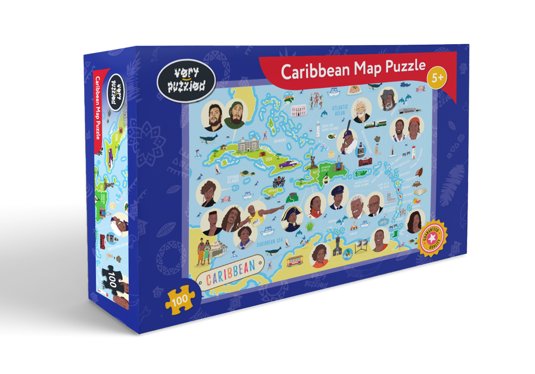 Caribbean Map Jigsaw Puzzle