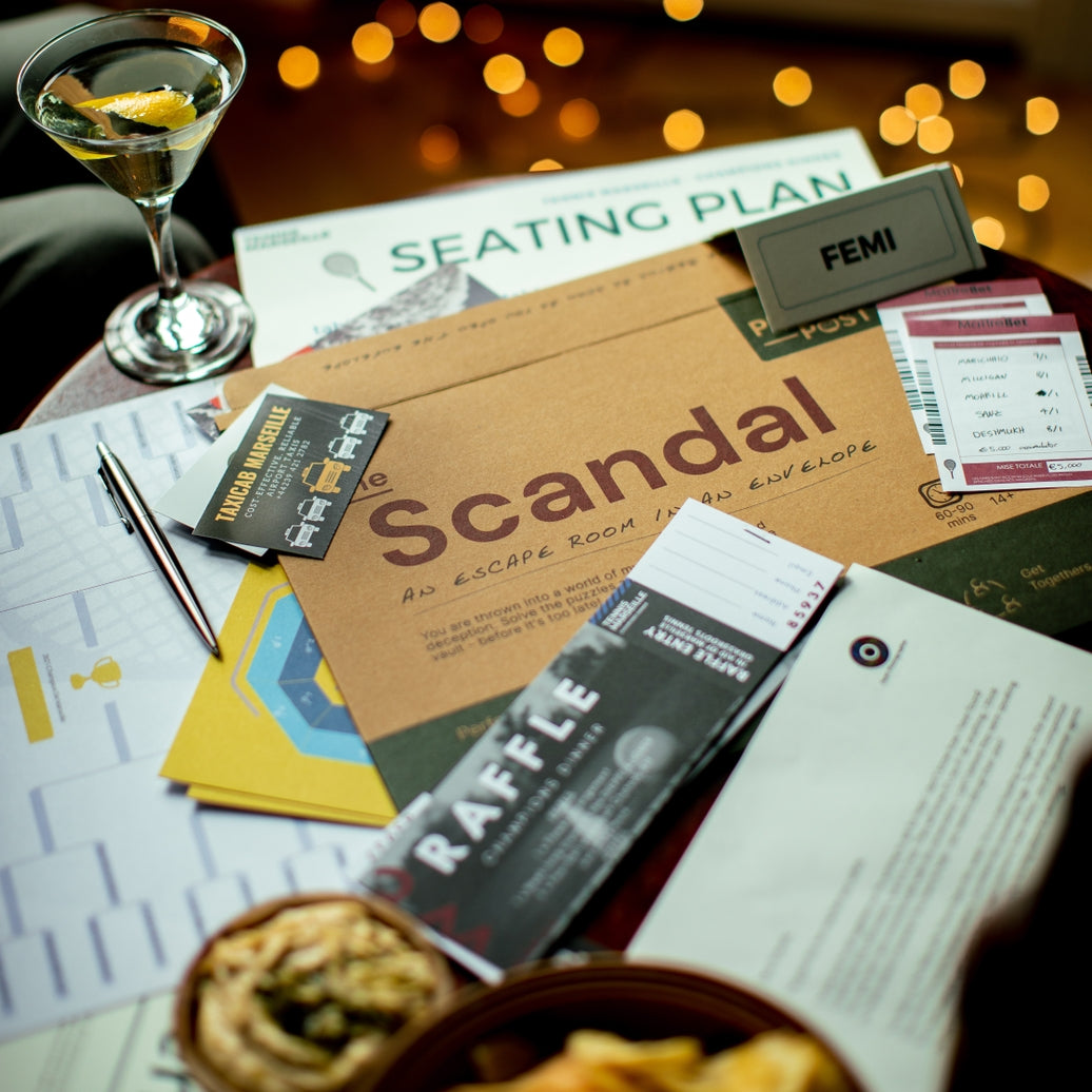 Puzzle Post Escape Game - Scandal