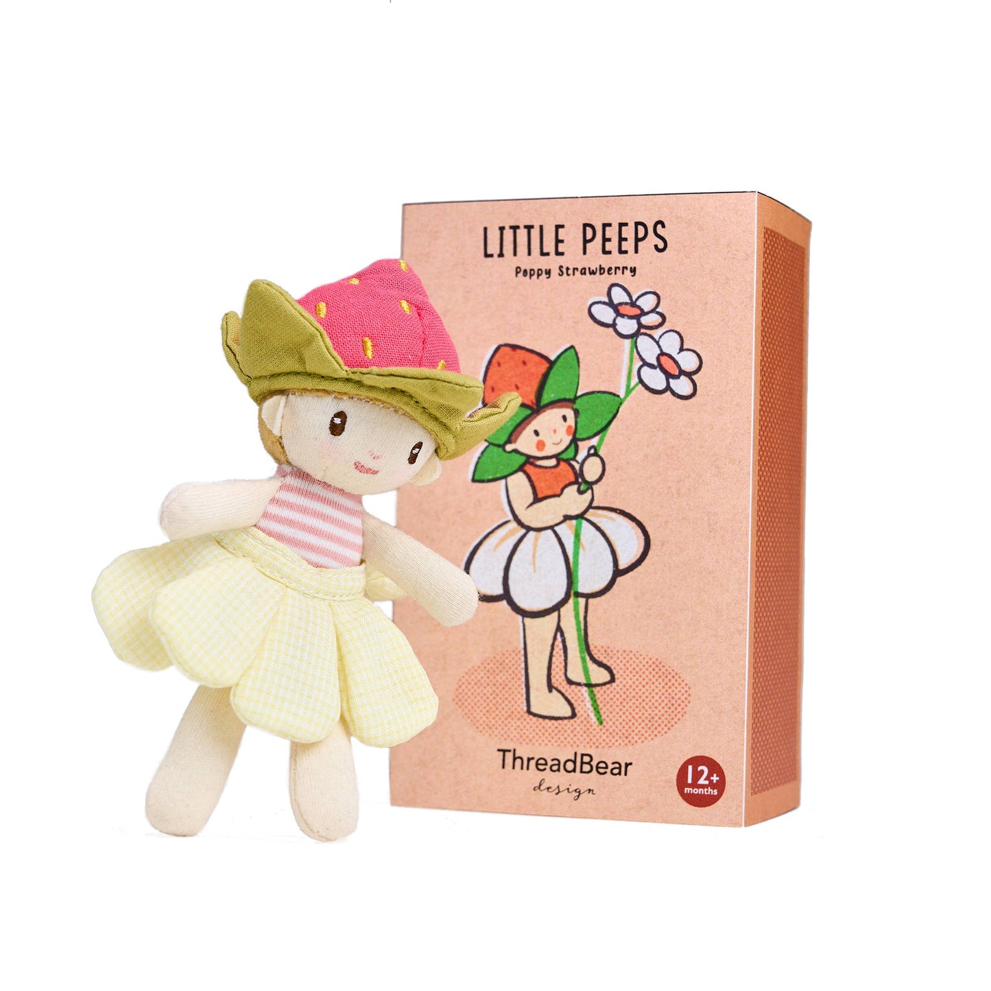 ThreadBear Little Peeps Poppy Strawberry