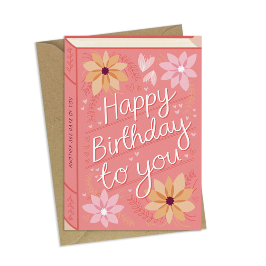 Happy Birthday To You – Luxury Book Greeting Card: Naked and Nested